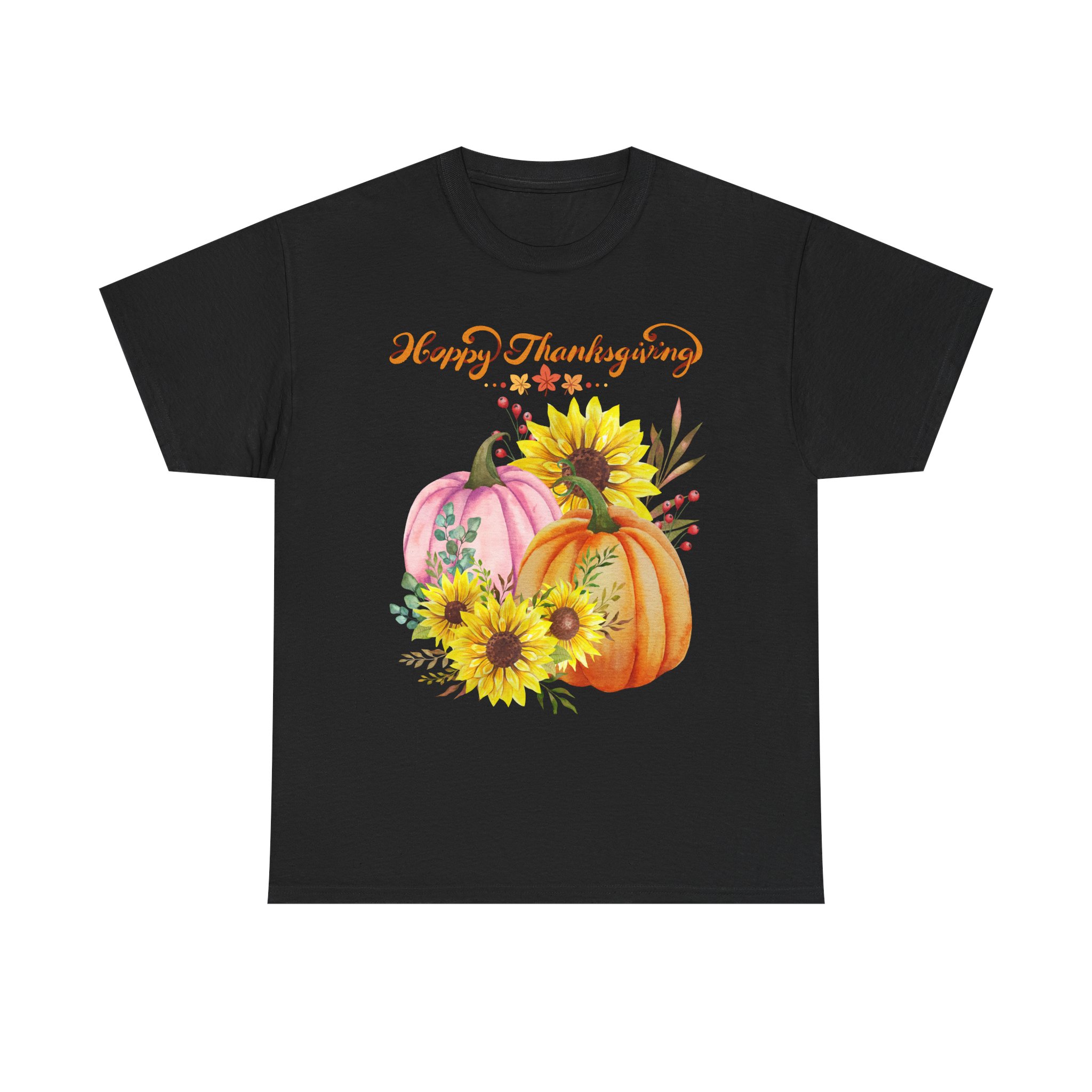 Thanksgiving T-shirts, Pumpkin Tee, Autumn Shirt, Unisex Fall Apparel, Holiday Gift, Cozy Outfit, Harvest Festival Clothing - Image 5
