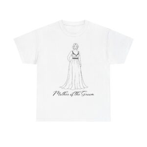 Mother of the Groom Tee, Unisex Cotton Shirt for Weddings, Bridal Parties, Gift for Moms, Casual Wear, Family Gatherings