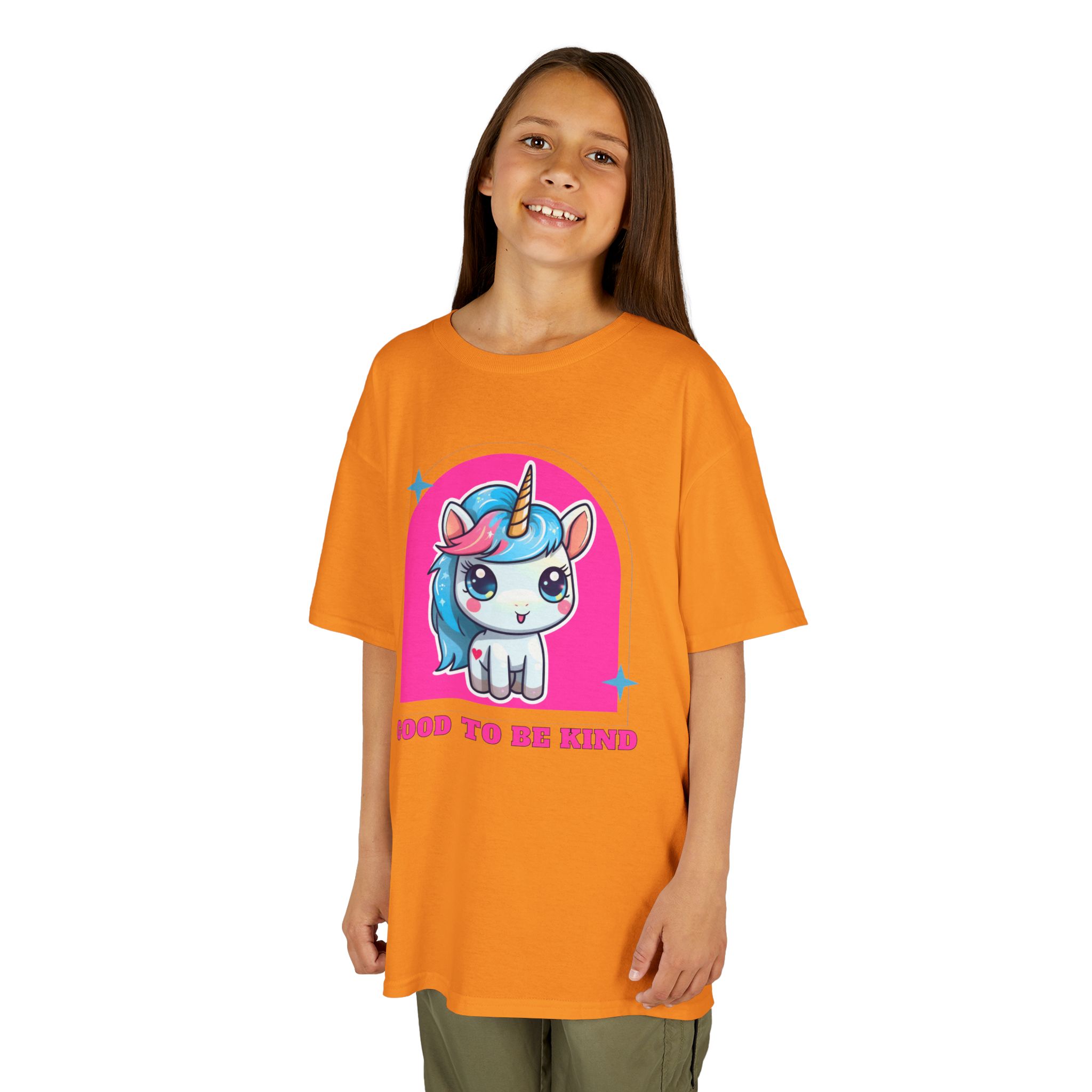 Kids Unicorn Tee — "Good to Be Kind" Cute Rainbow Pony Shirt - Image 11