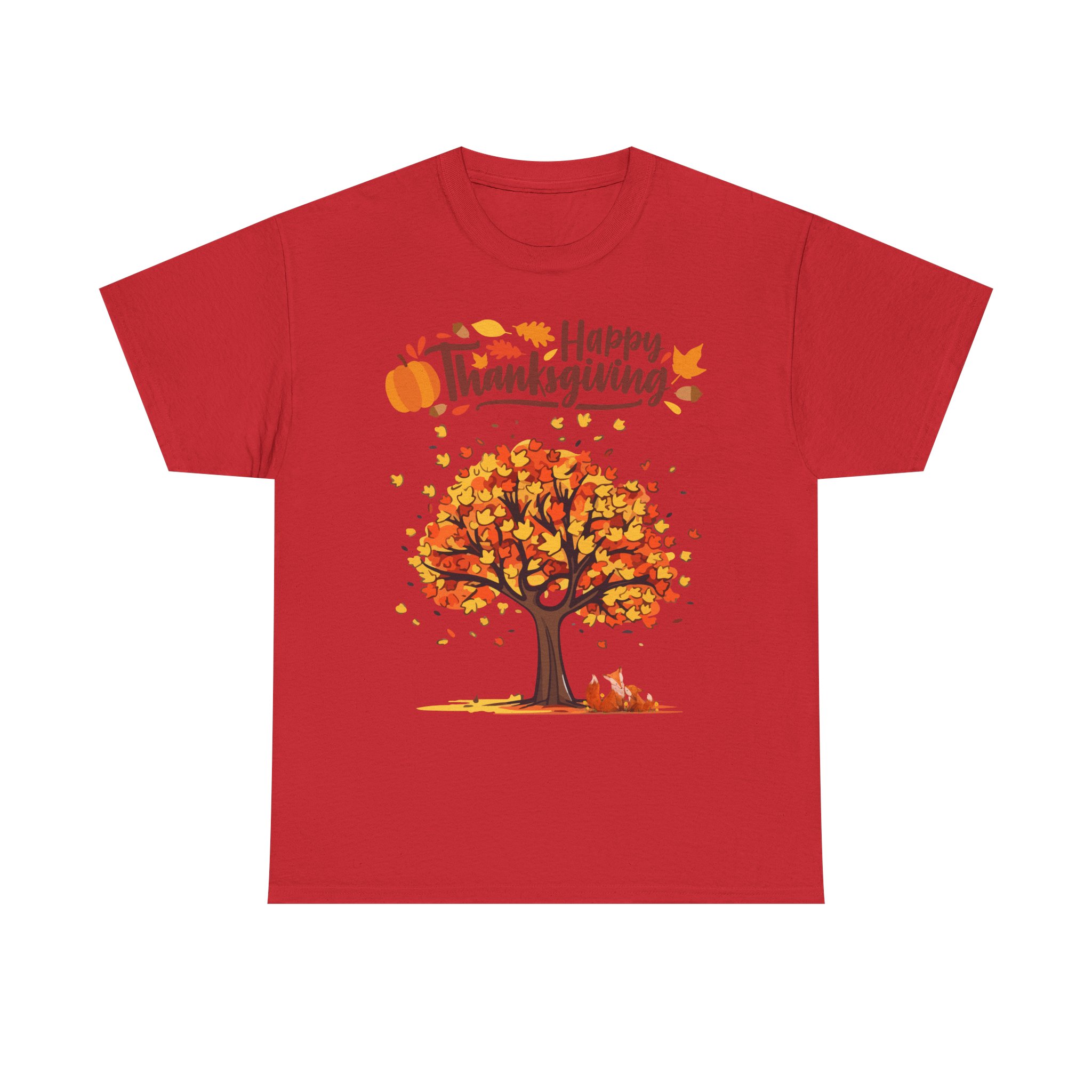 Thanksgiving Tree Tee, Autumn Shirt, Fall Apparel, Family Gathering Top, Seasonal Wear, Thanksgiving Gift - Image 61