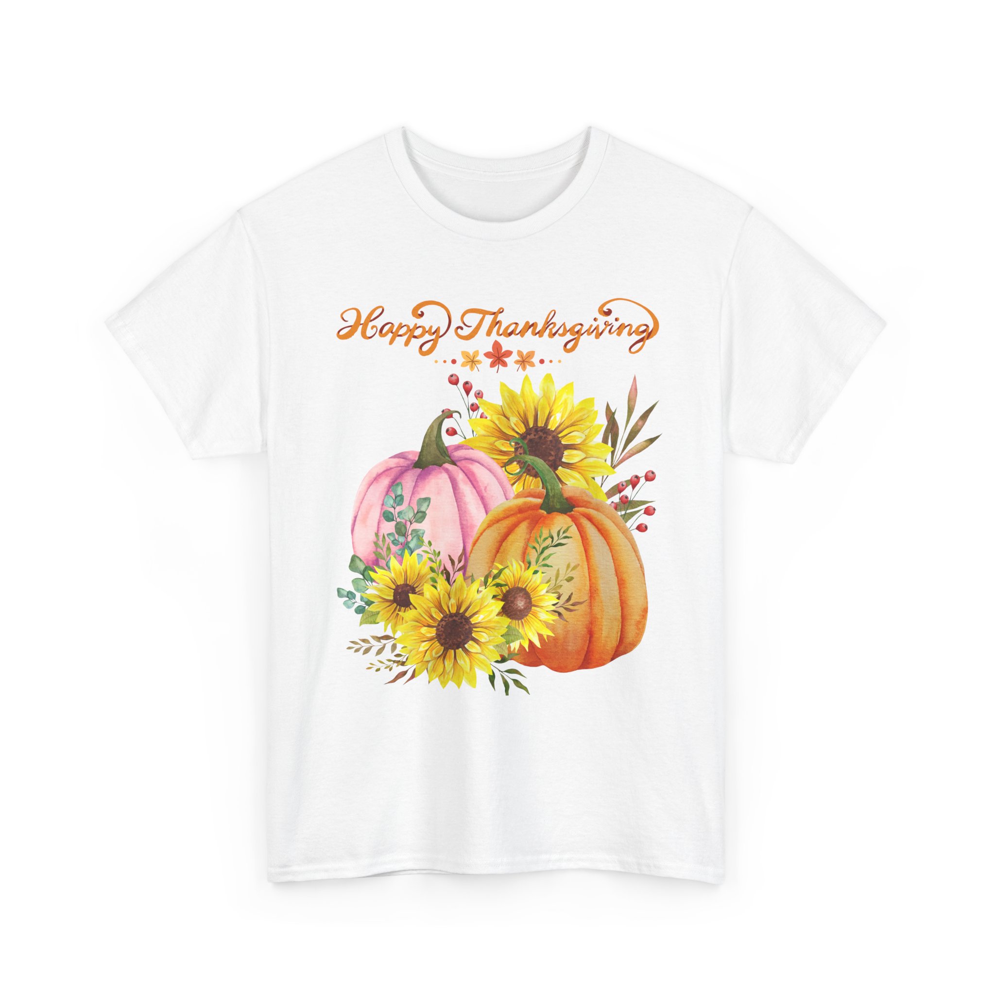 Thanksgiving T-shirts, Pumpkin Tee, Autumn Shirt, Unisex Fall Apparel, Holiday Gift, Cozy Outfit, Harvest Festival Clothing - Image 3