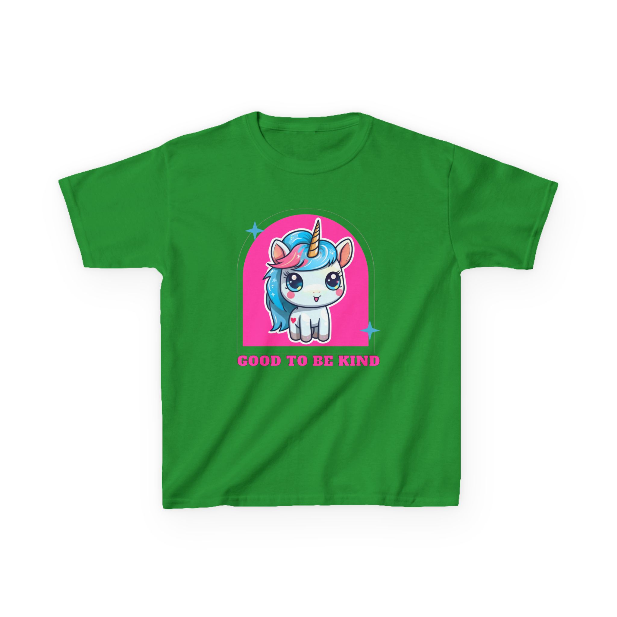 Kids Unicorn Tee — "Good to Be Kind" Cute Rainbow Pony Shirt - Image 29