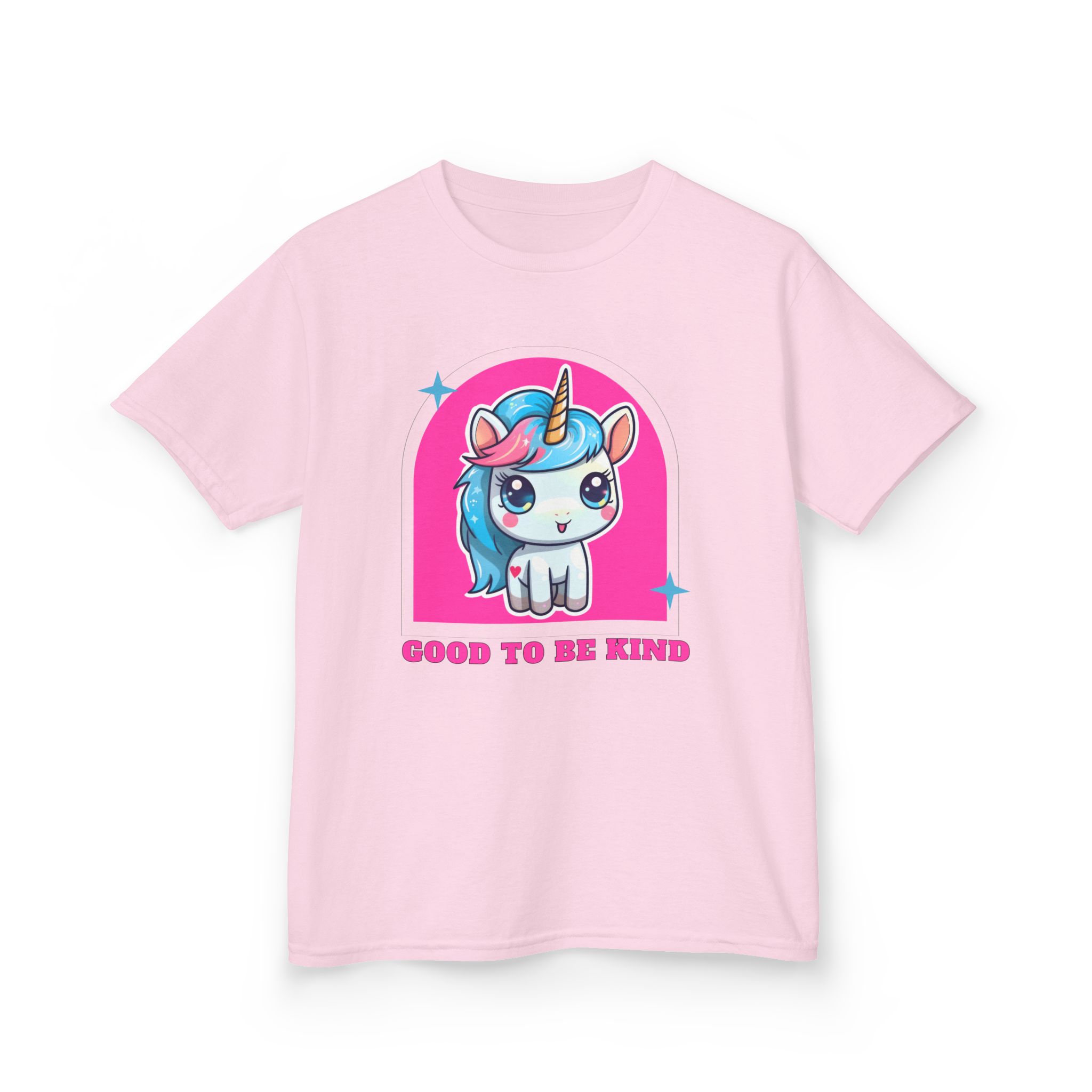 Kids Unicorn Tee — "Good to Be Kind" Cute Rainbow Pony Shirt - Image 50