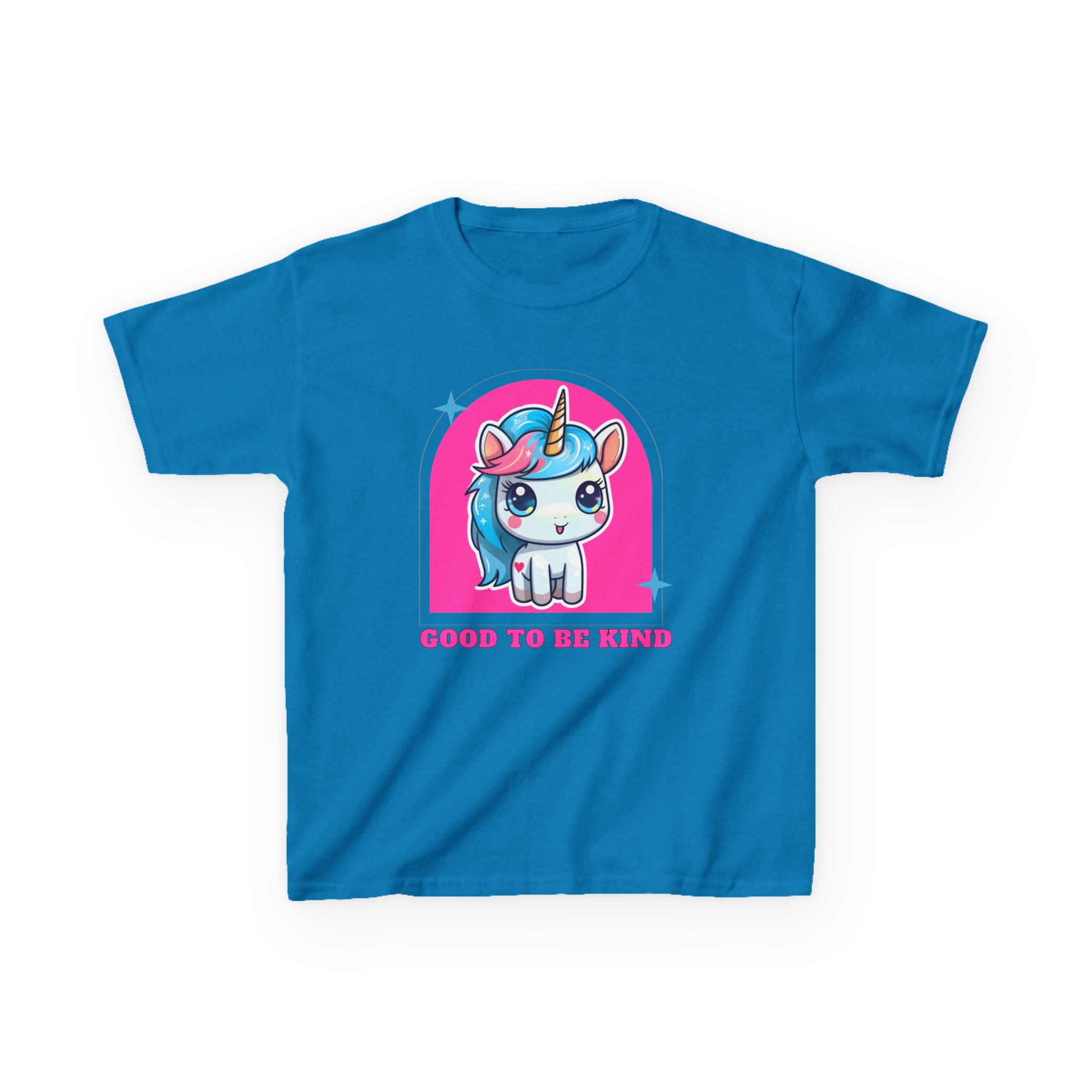 Kids Unicorn Tee — "Good to Be Kind" Cute Rainbow Pony Shirt - Image 41