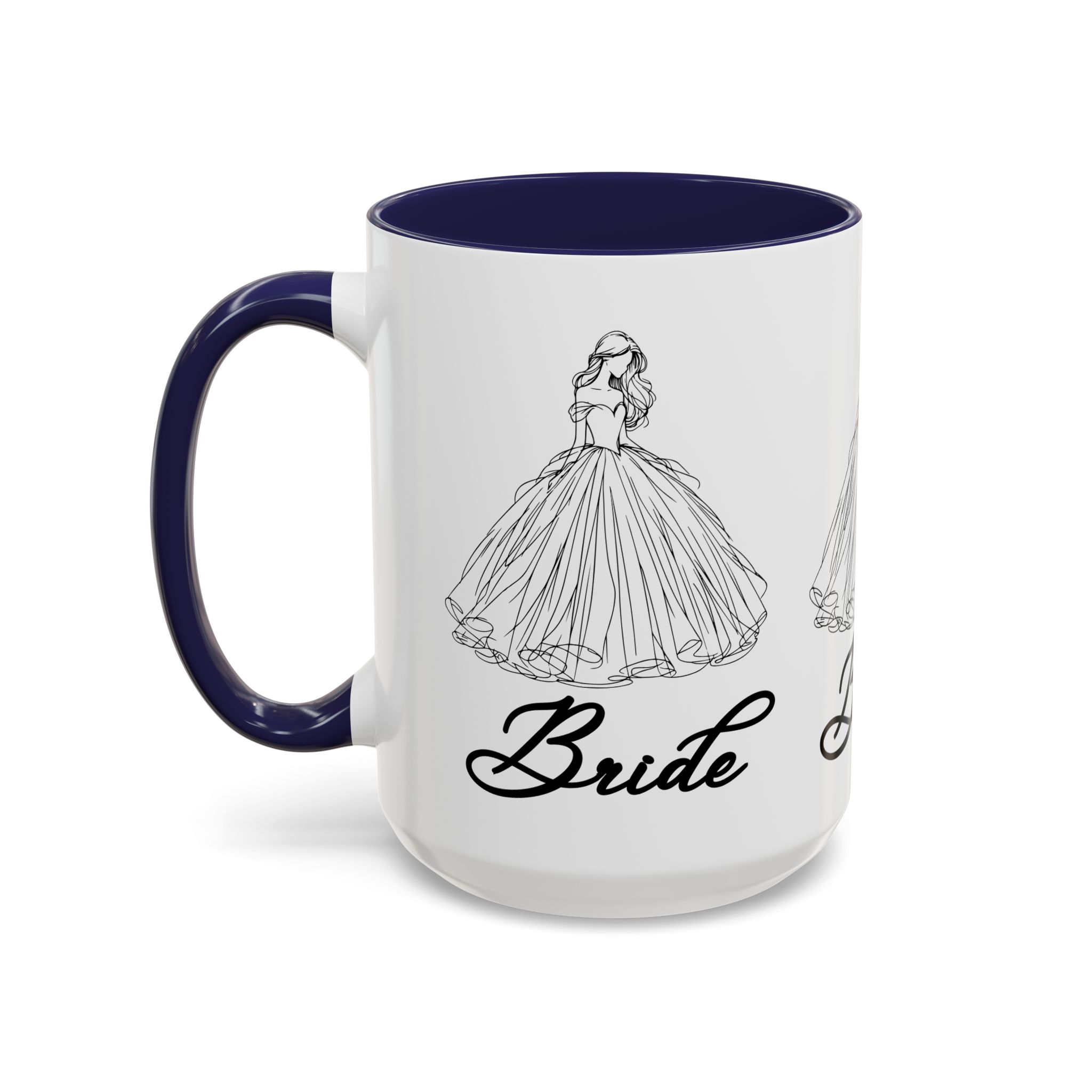 Bride Mug | Elegant Wedding Dress Design | Bridal Shower Gift & Keepsake - Image 23
