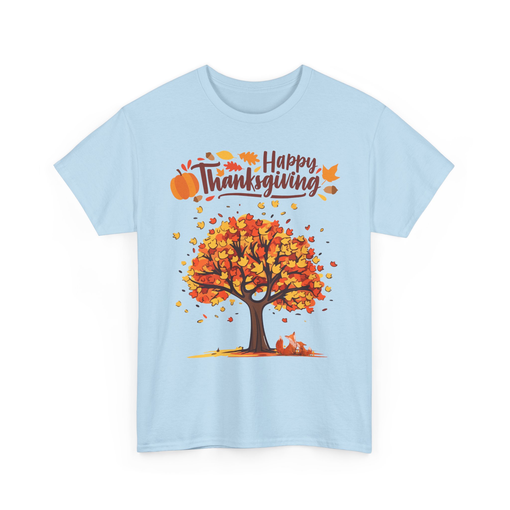 Thanksgiving Tree Tee, Autumn Shirt, Fall Apparel, Family Gathering Top, Seasonal Wear, Thanksgiving Gift - Image 43