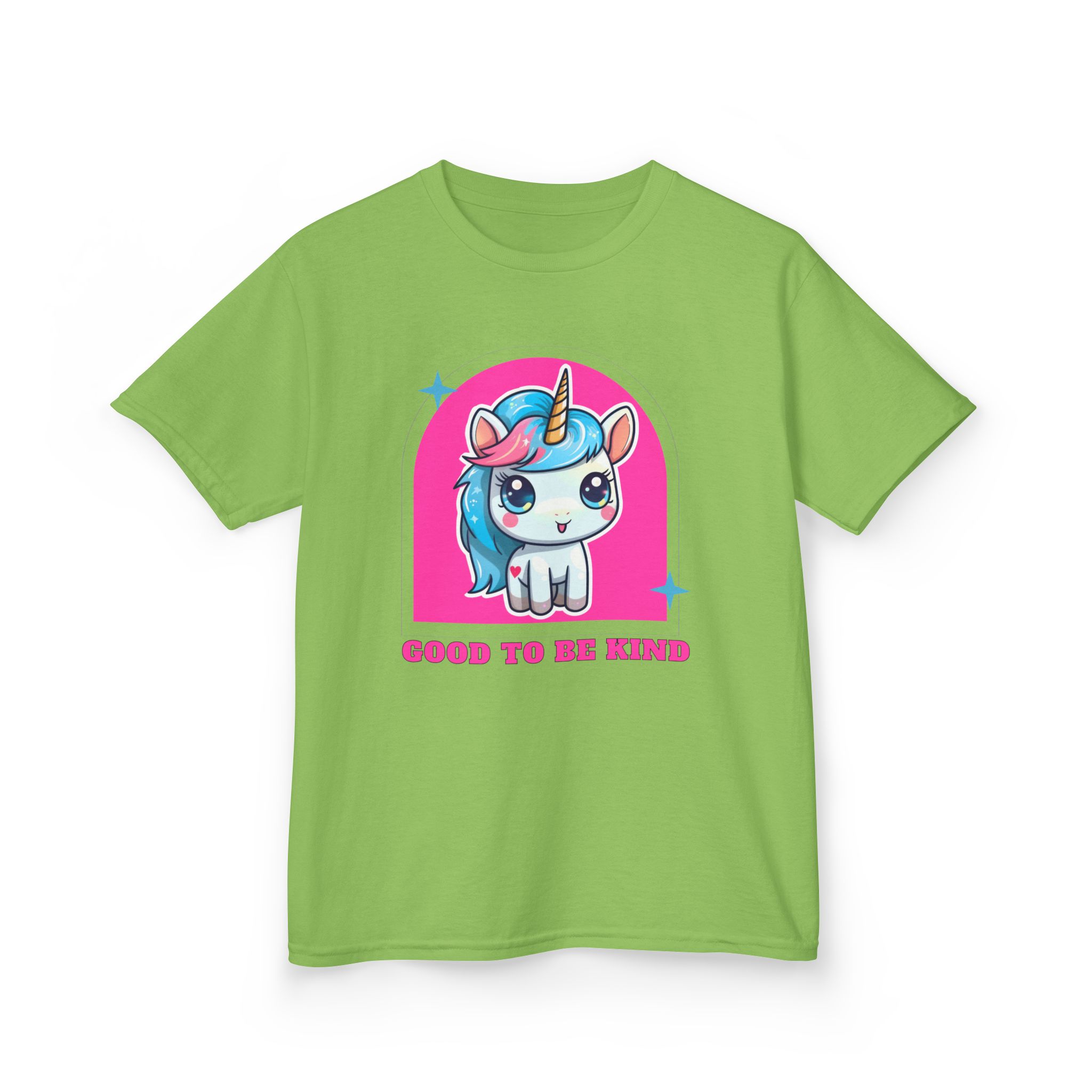 Kids Unicorn Tee — "Good to Be Kind" Cute Rainbow Pony Shirt - Image 26