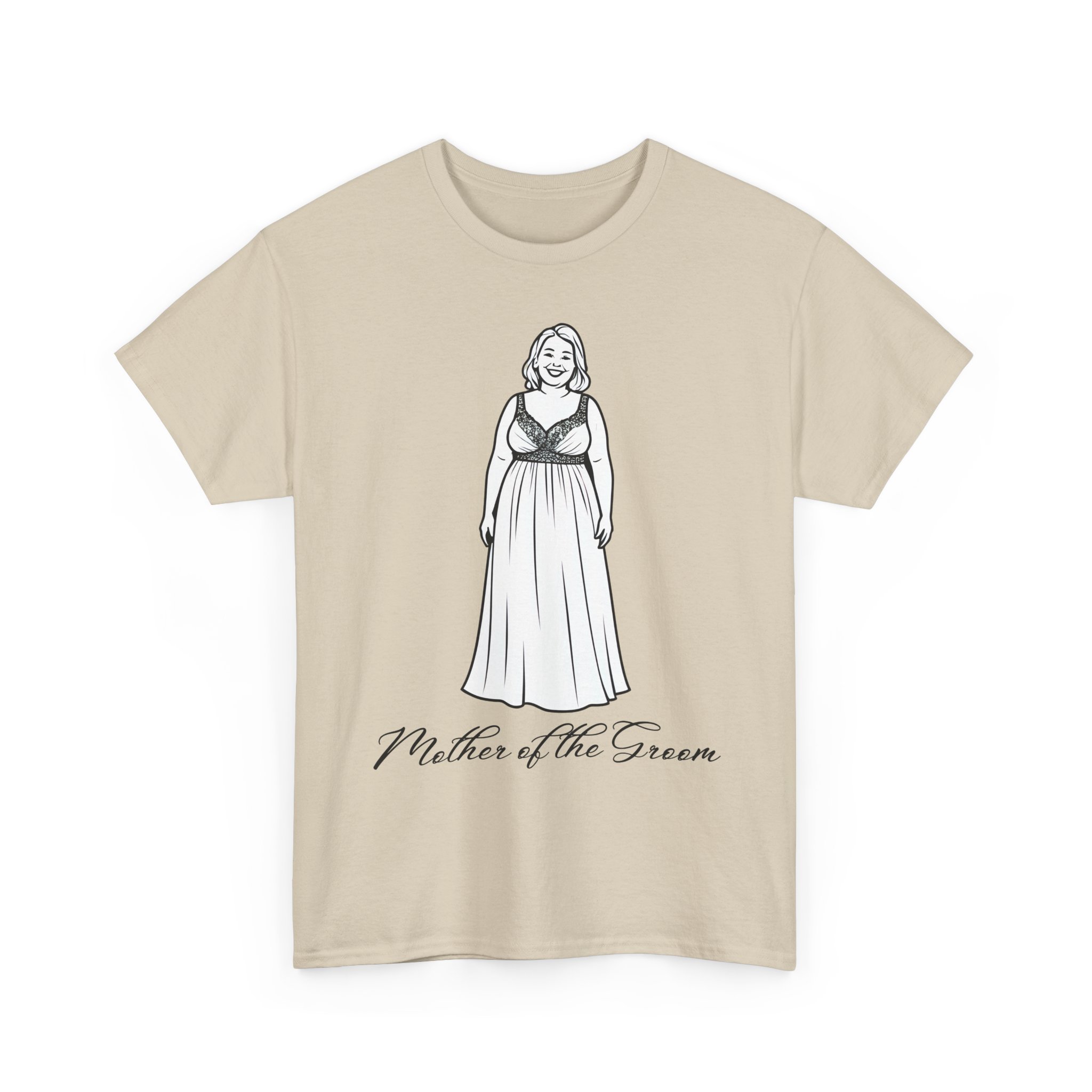 Mother of the Groom Tee, Unisex Cotton T-Shirt for Weddings, Bridal Party Apparel, Gift for Mother, Wedding Day Fashion - Image 7