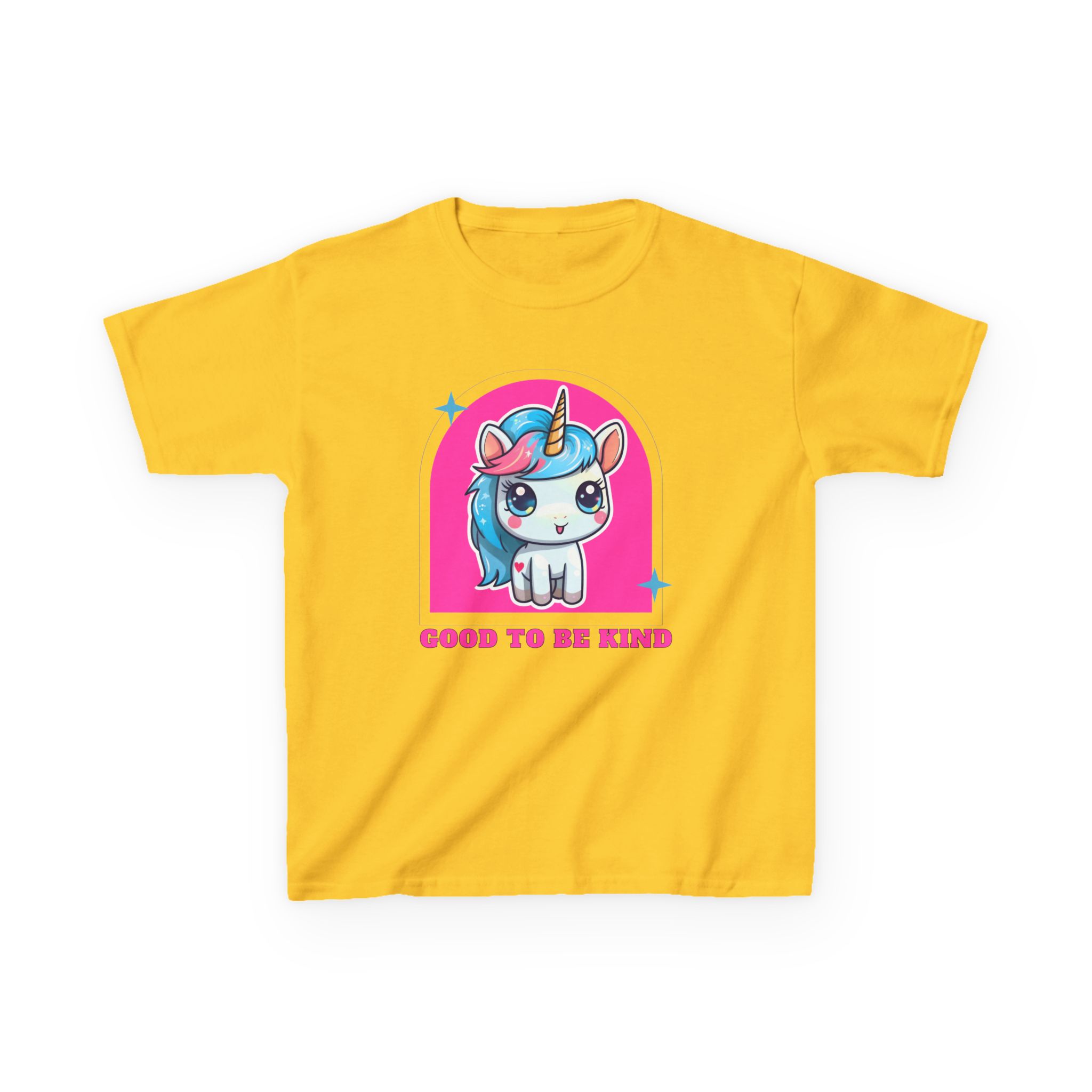 Kids Unicorn Tee — "Good to Be Kind" Cute Rainbow Pony Shirt - Image 21