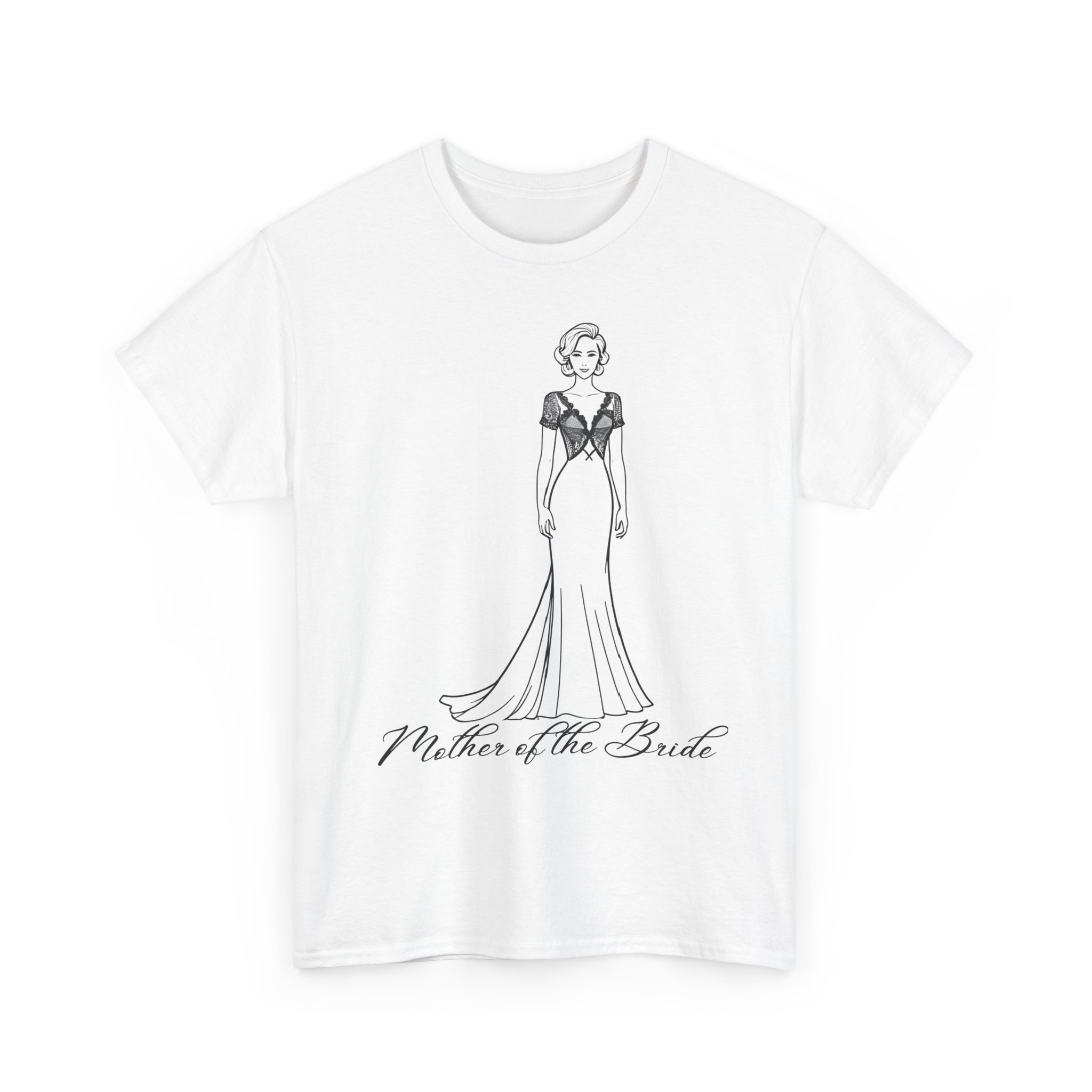 Stylish Mother of the Bride Tee, Gift for Wedding Moms, Bridal Shower Apparel, Comfortable Casual Wear, Wedding Day Celebration Shirt - Image 3