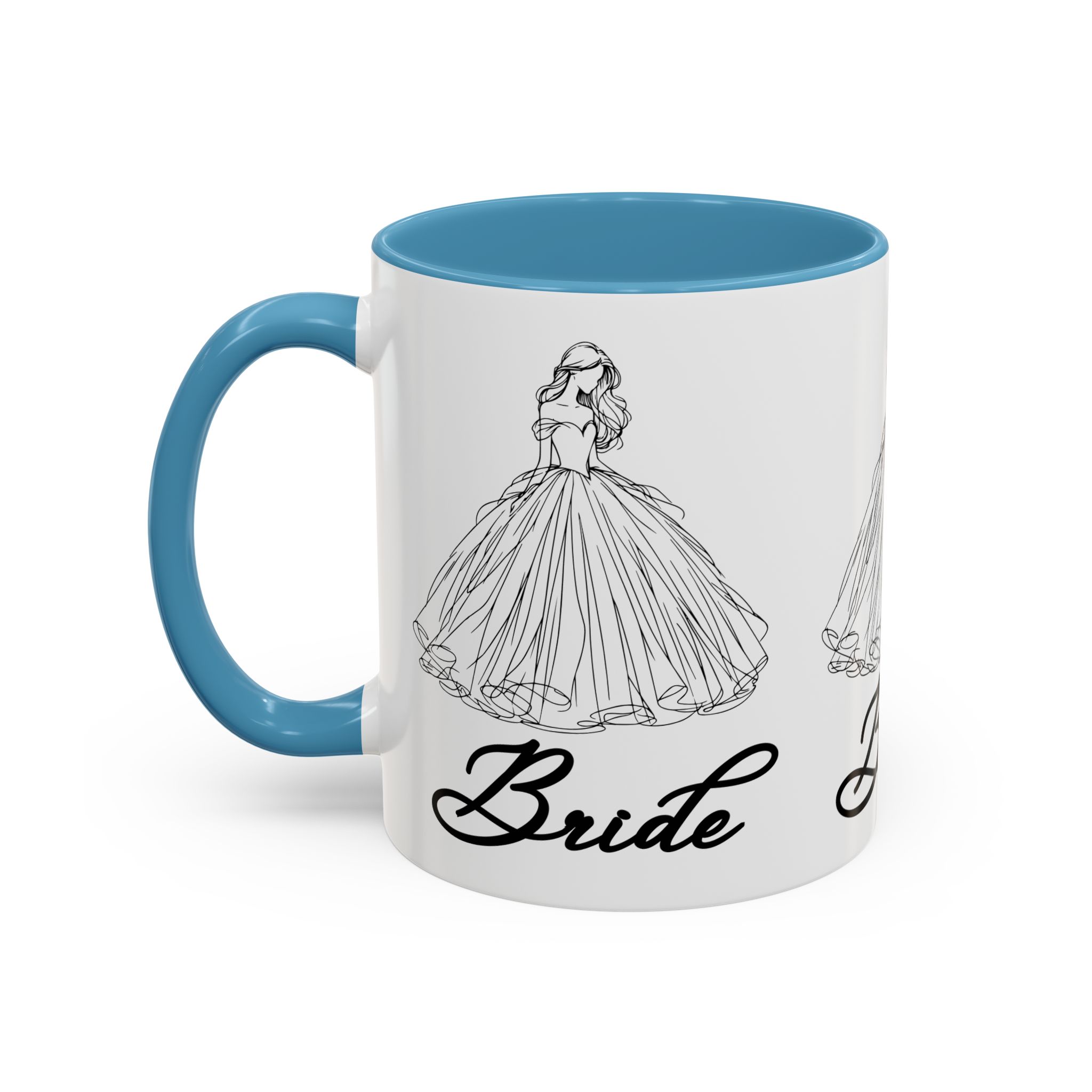 Bride Mug | Elegant Wedding Dress Design | Bridal Shower Gift & Keepsake - Image 35
