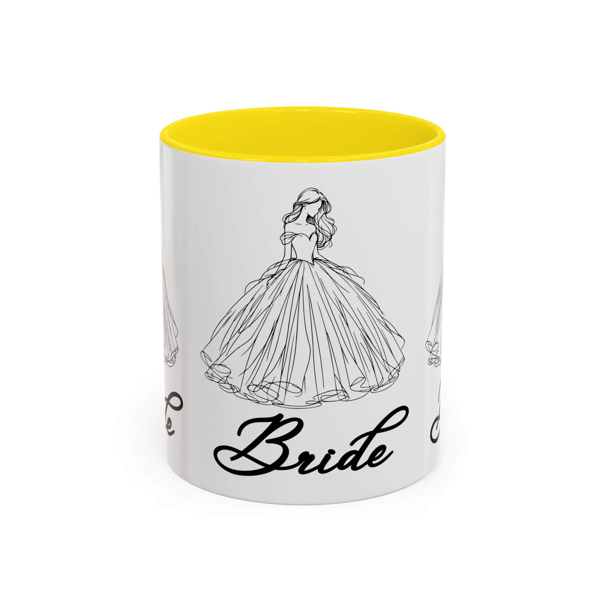 Bride Mug | Elegant Wedding Dress Design | Bridal Shower Gift & Keepsake - Image 45