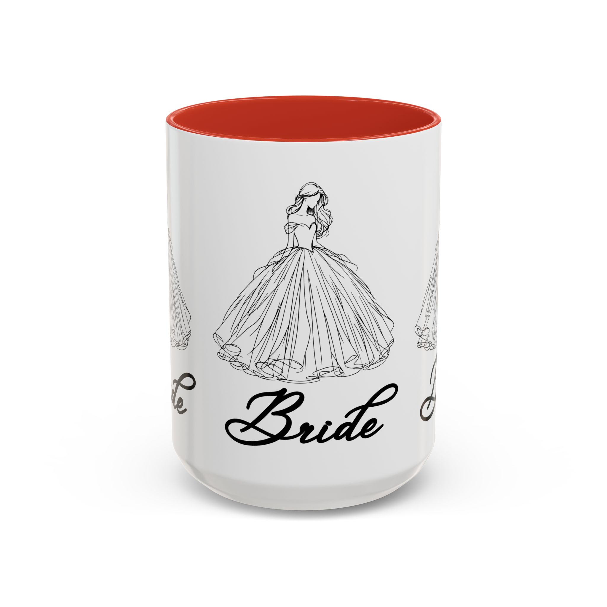 Bride Mug | Elegant Wedding Dress Design | Bridal Shower Gift & Keepsake - Image 29