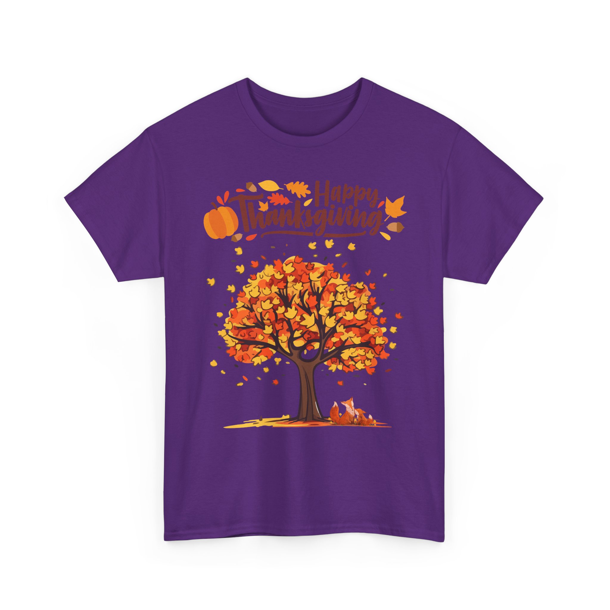 Thanksgiving Tree Tee, Autumn Shirt, Fall Apparel, Family Gathering Top, Seasonal Wear, Thanksgiving Gift - Image 55
