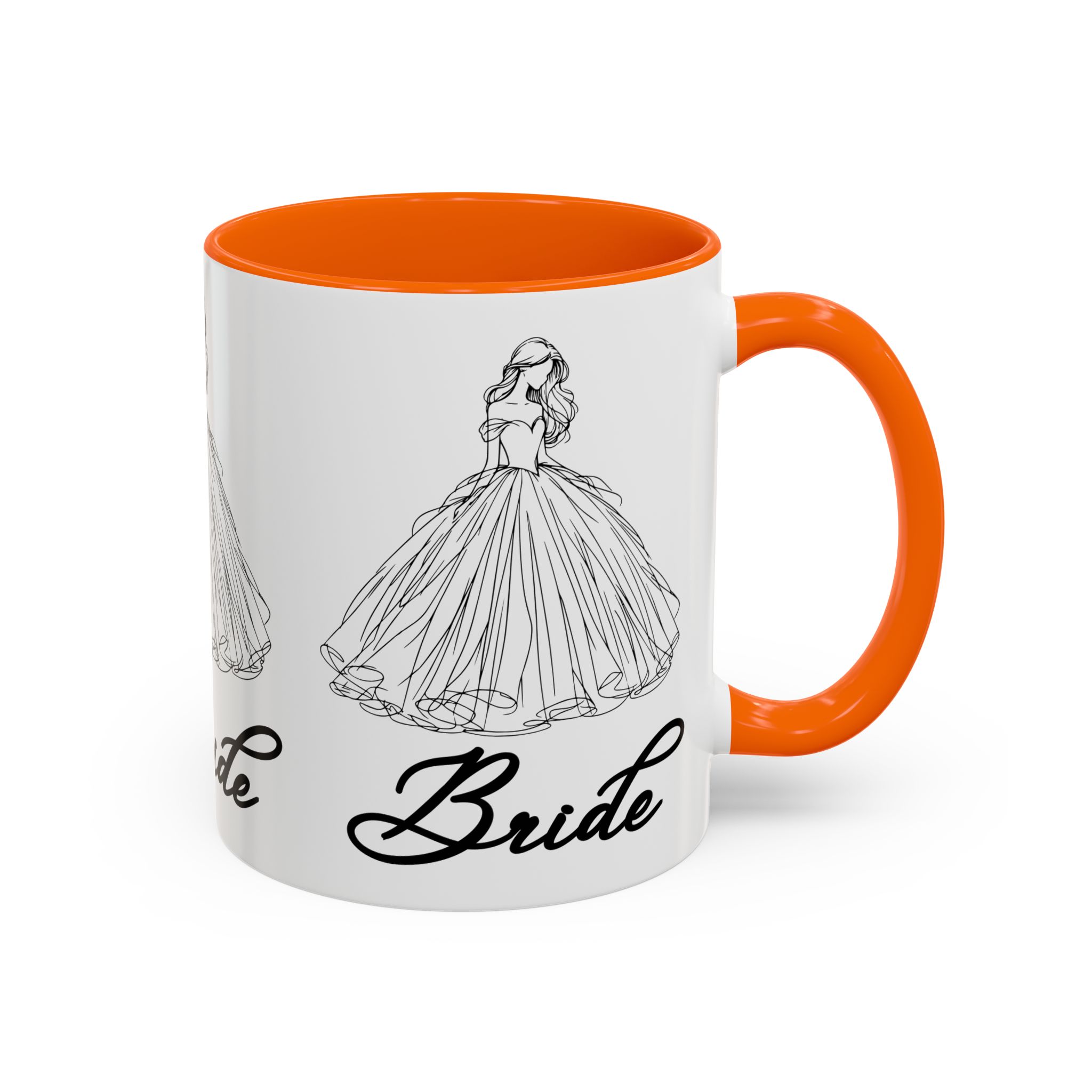 Bride Mug | Elegant Wedding Dress Design | Bridal Shower Gift & Keepsake - Image 42