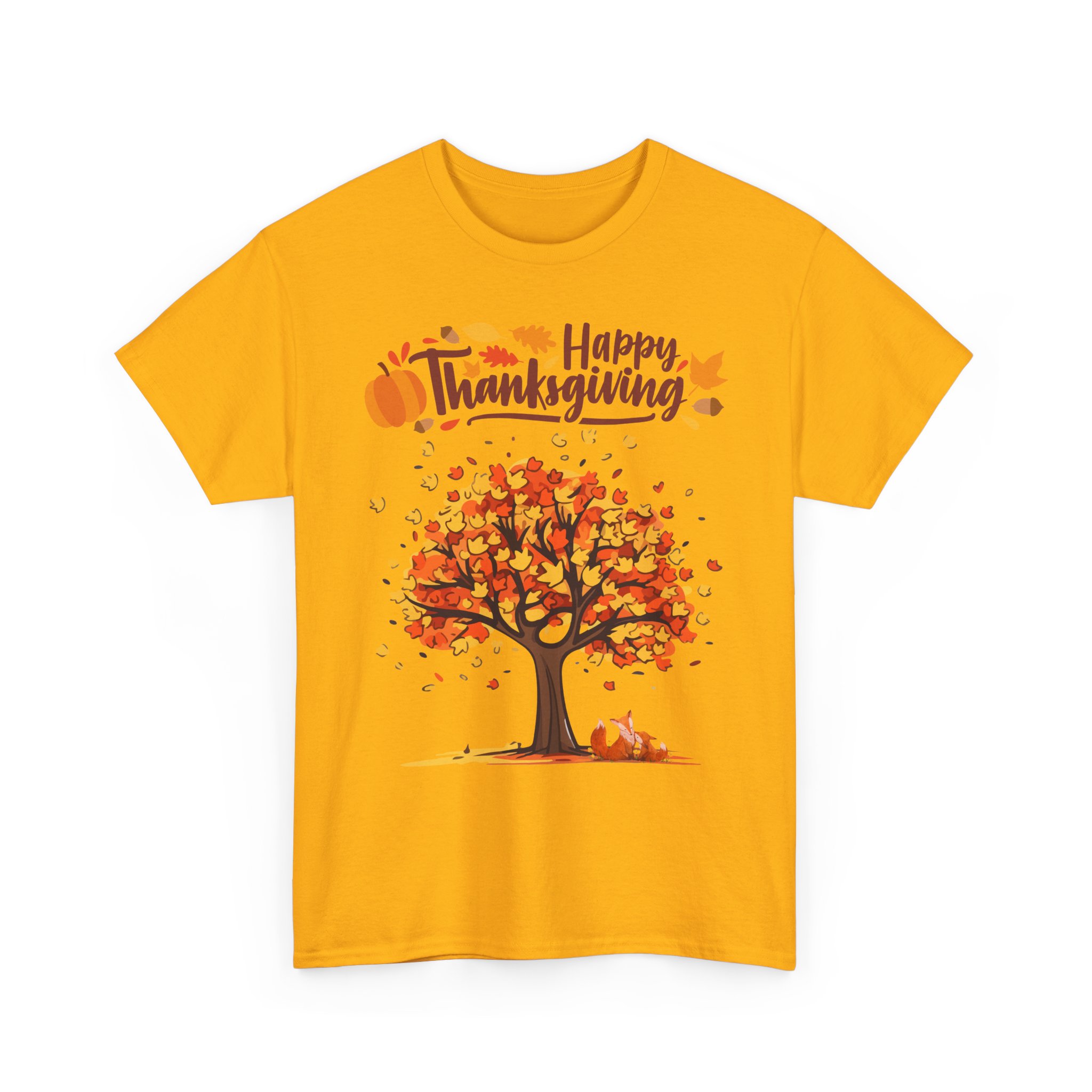 Thanksgiving Tree Tee, Autumn Shirt, Fall Apparel, Family Gathering Top, Seasonal Wear, Thanksgiving Gift - Image 15