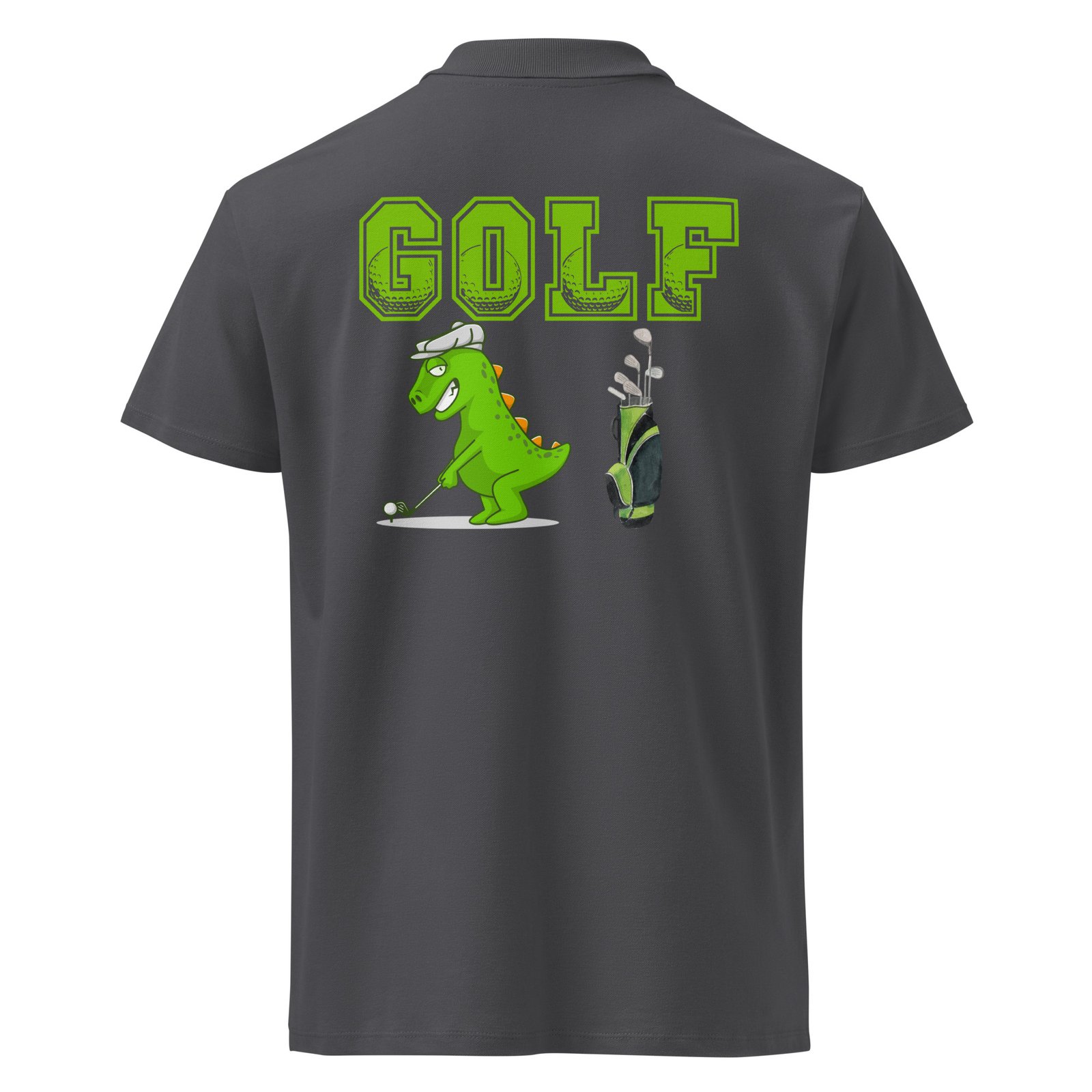 Premium pique polo shirt - Image 11