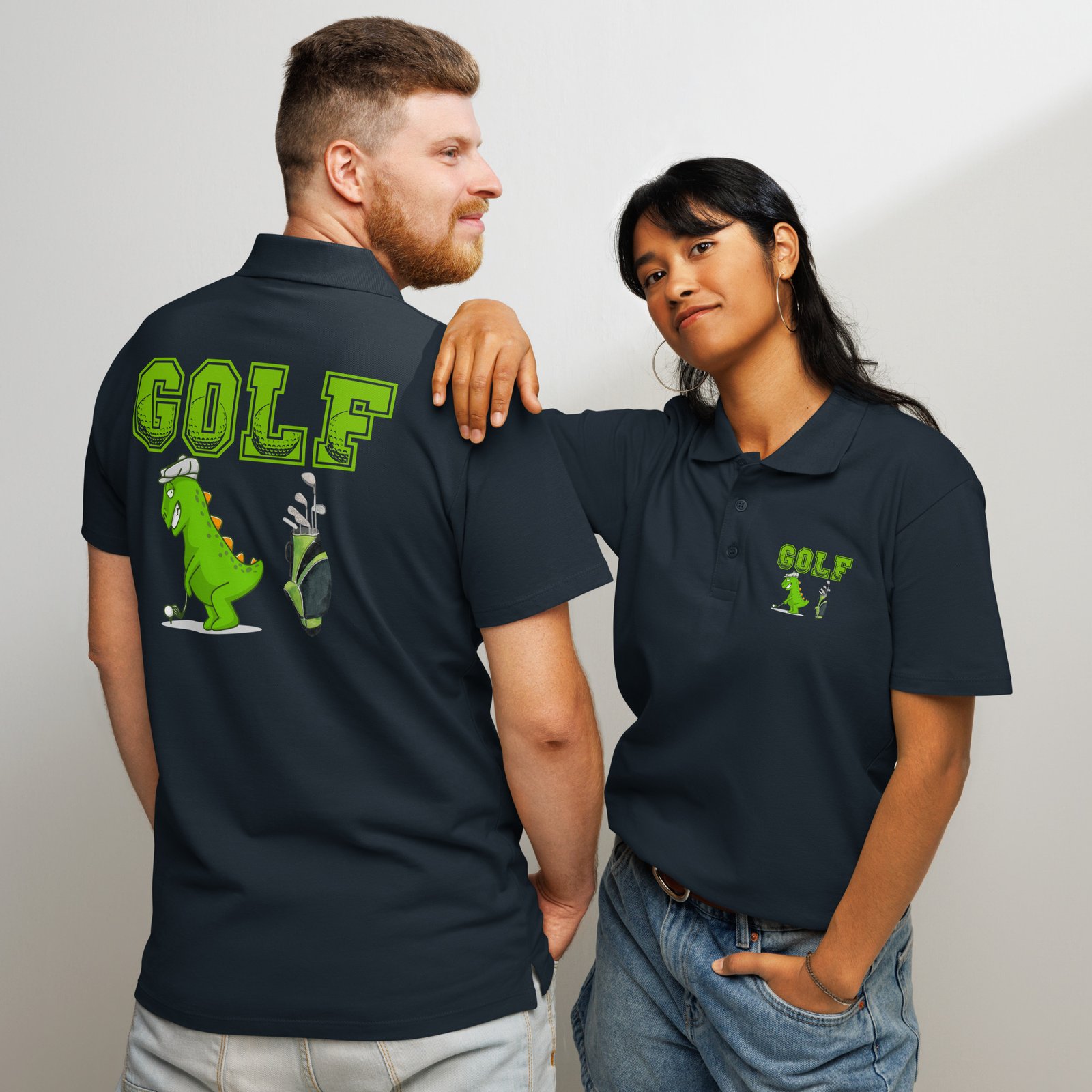 Premium pique polo shirt - Image 58