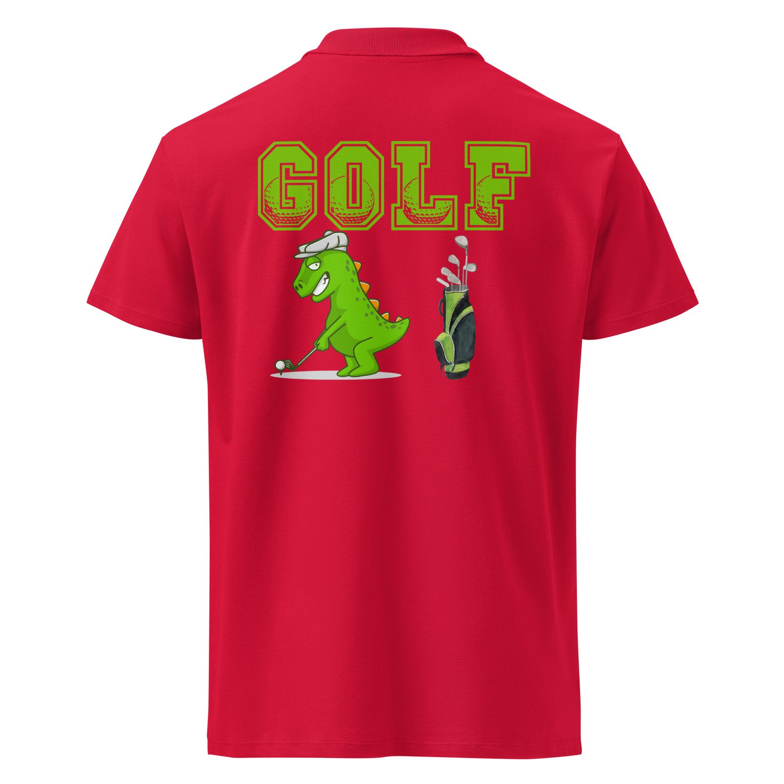 Premium pique polo shirt - Image 10