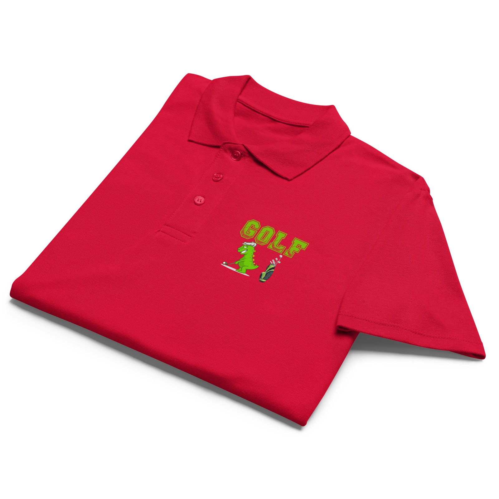 Premium pique polo shirt - Image 66