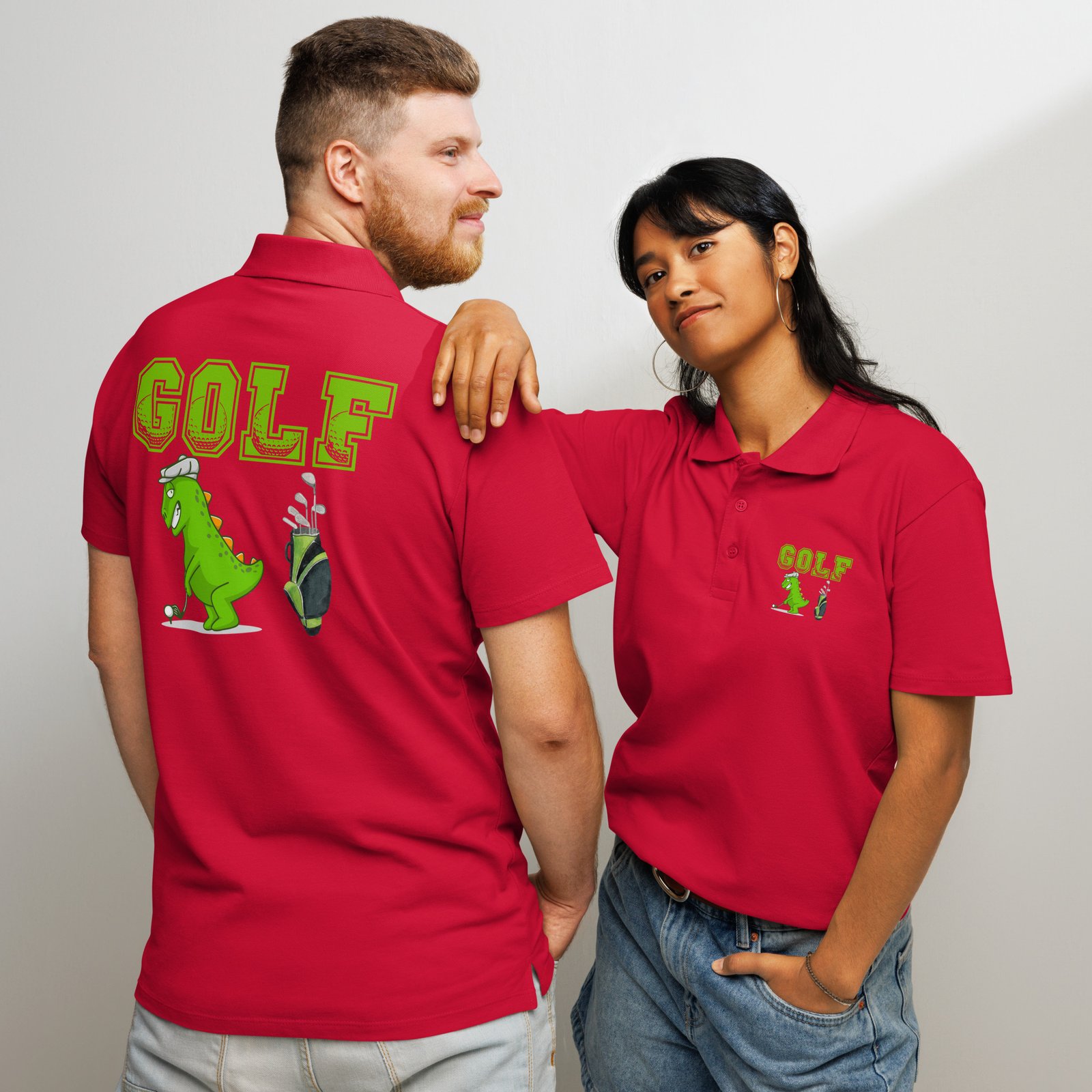 Premium pique polo shirt - Image 59
