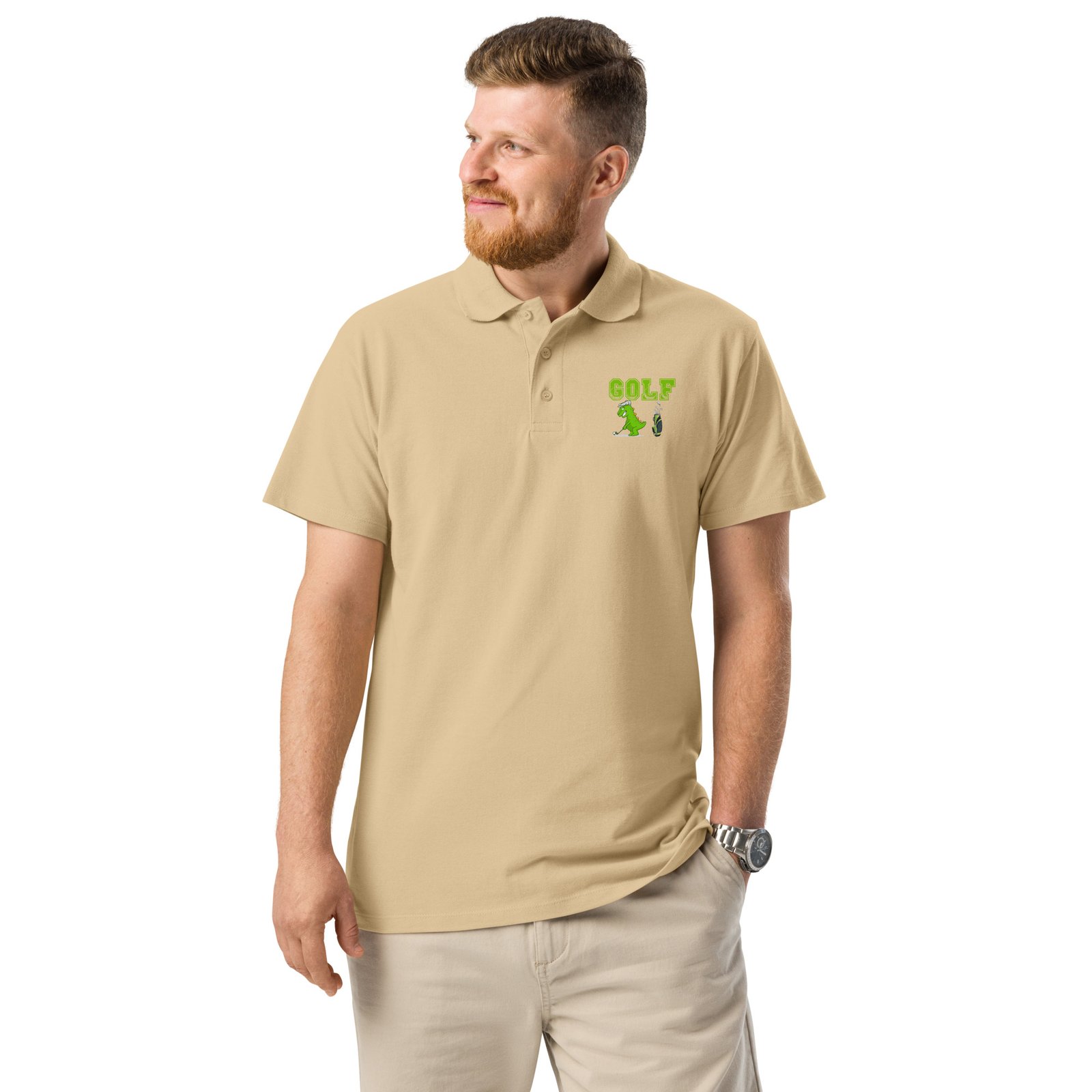 Premium pique polo shirt - Image 34
