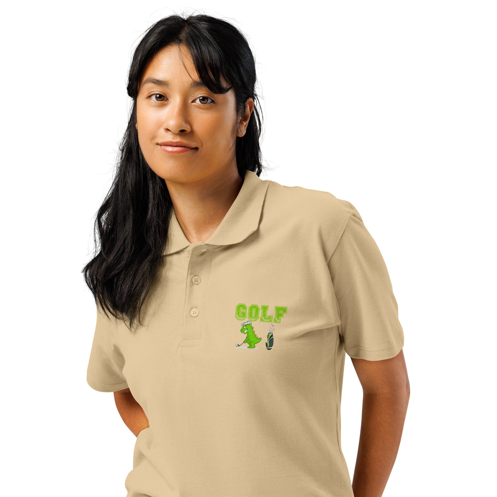 Premium pique polo shirt - Image 55