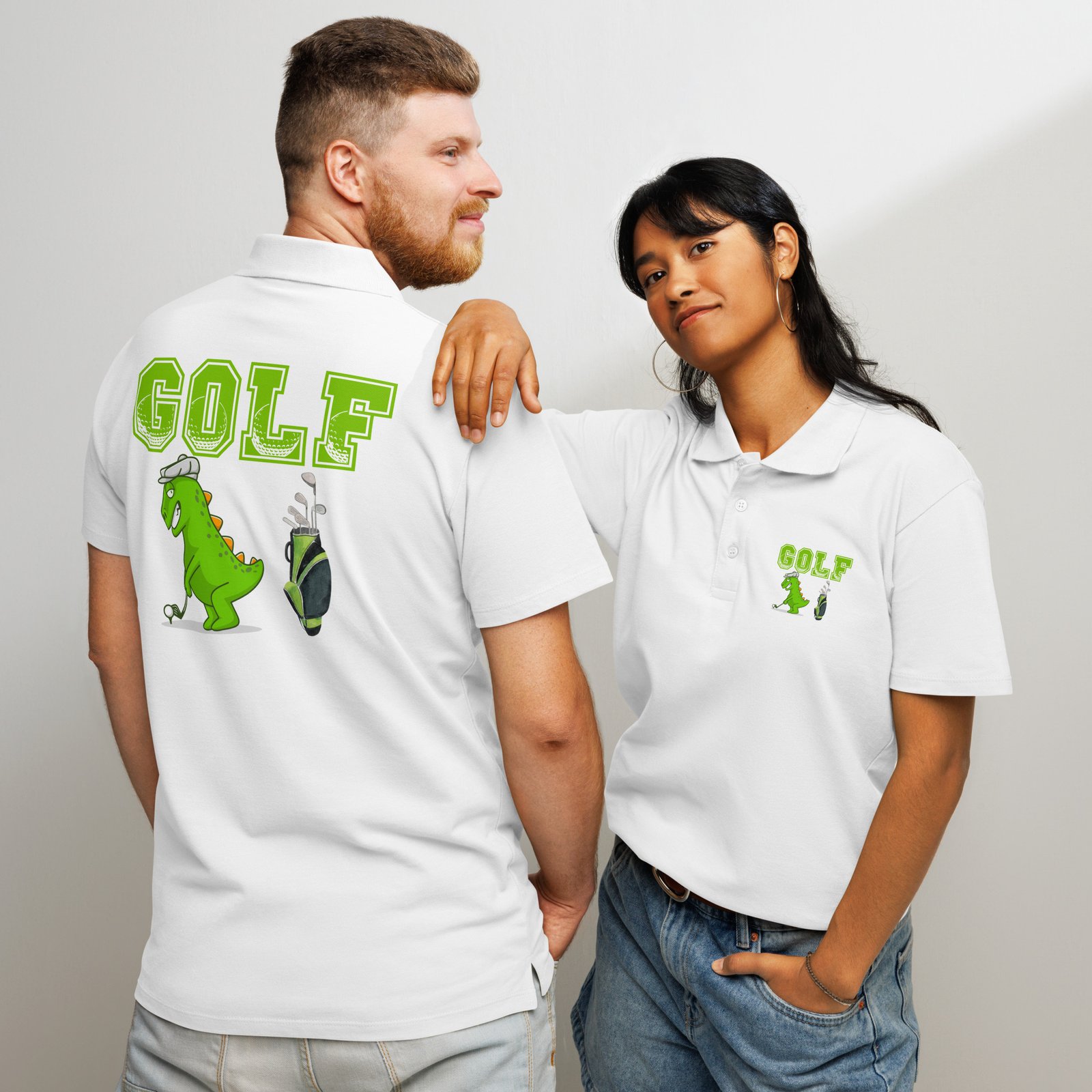 Premium pique polo shirt - Image 63