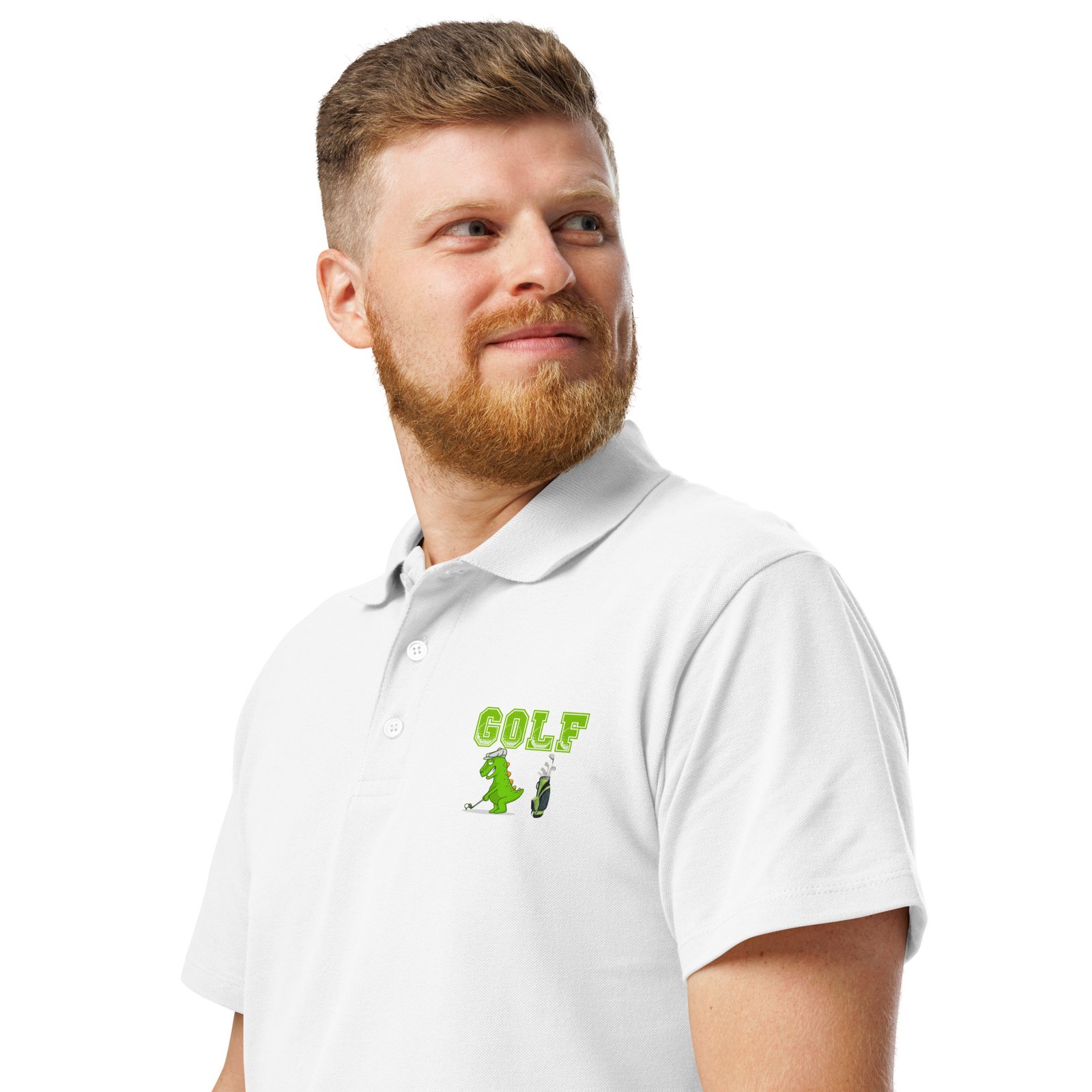 Premium pique polo shirt - Image 42