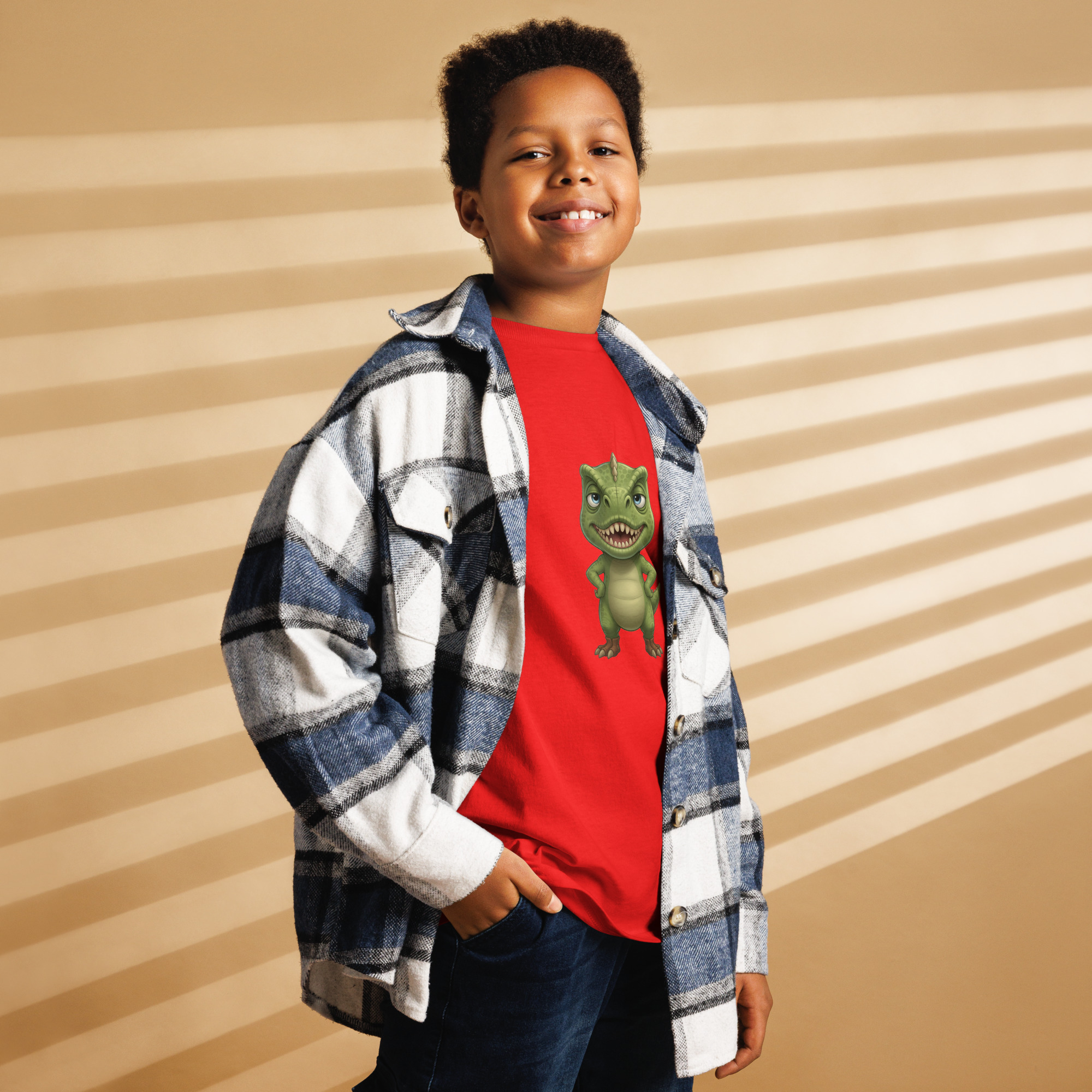 Dinosaur Youth cotton classic tee - Image 25