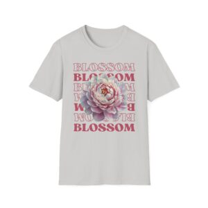 Blossom Floral Tee — Pink Peony Graphic T-Shirt